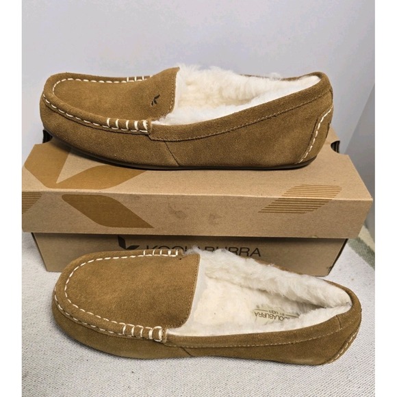Koolaburra Shoes - Koolaburra by UGG Women's Lezly Slipper Shoes 1020389W/CHE Brown Leather Sz8 New